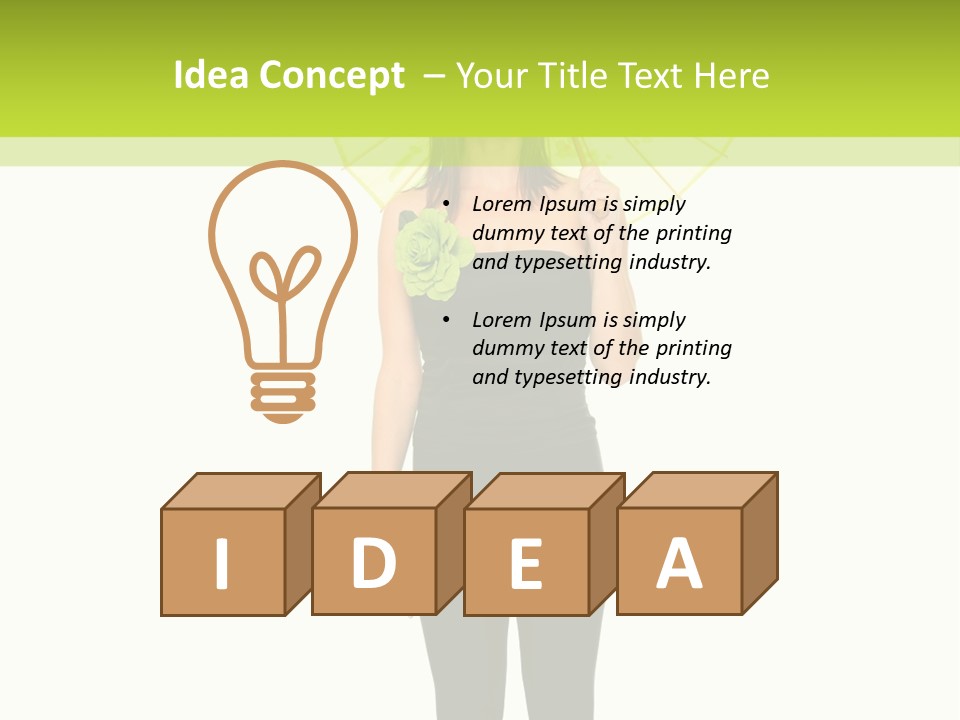 Relaxed Face Money PowerPoint Template
