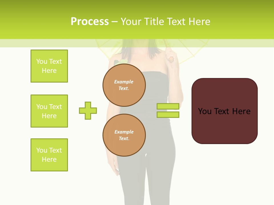 Relaxed Face Money PowerPoint Template
