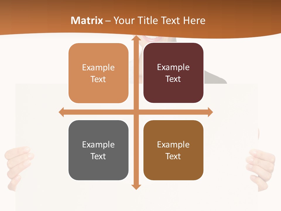 Card Person Happy PowerPoint Template