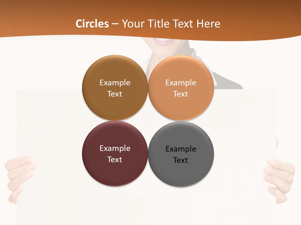 Card Person Happy PowerPoint Template