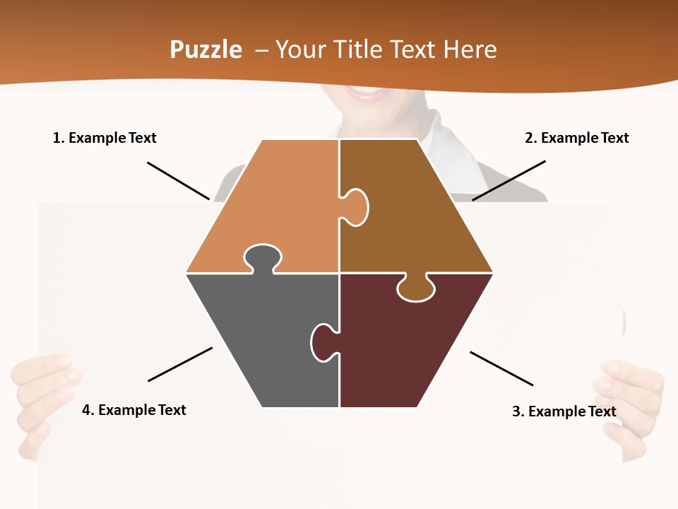 Card Person Happy PowerPoint Template