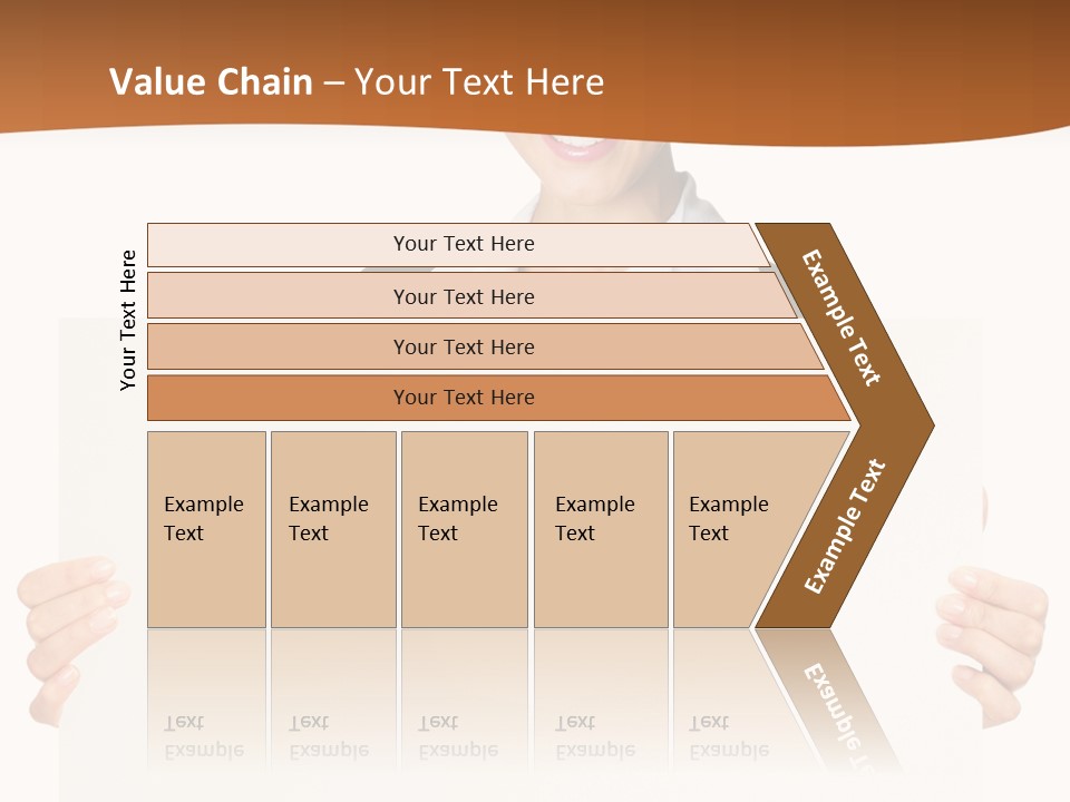 Card Person Happy PowerPoint Template
