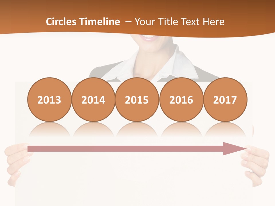 Card Person Happy PowerPoint Template