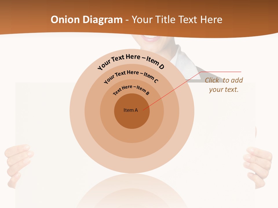 Card Person Happy PowerPoint Template