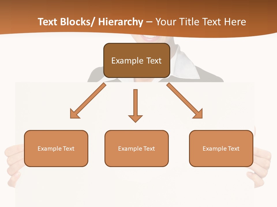 Card Person Happy PowerPoint Template
