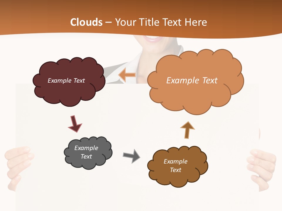 Card Person Happy PowerPoint Template