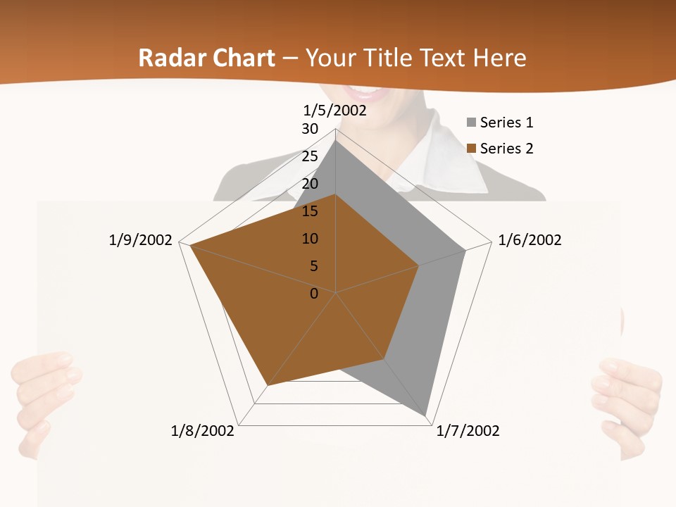 Card Person Happy PowerPoint Template