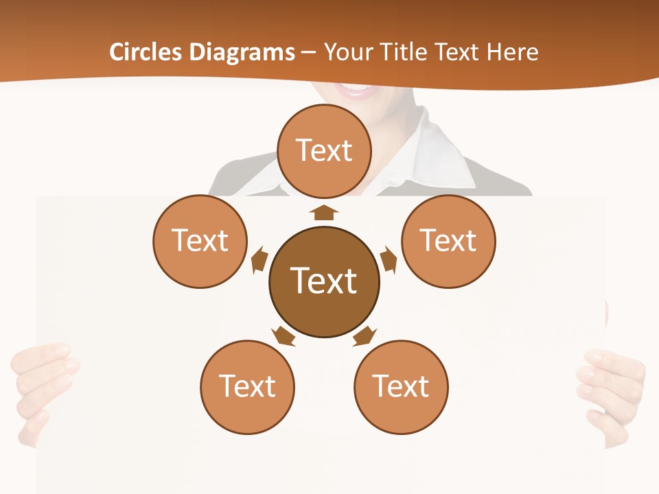 Card Person Happy PowerPoint Template