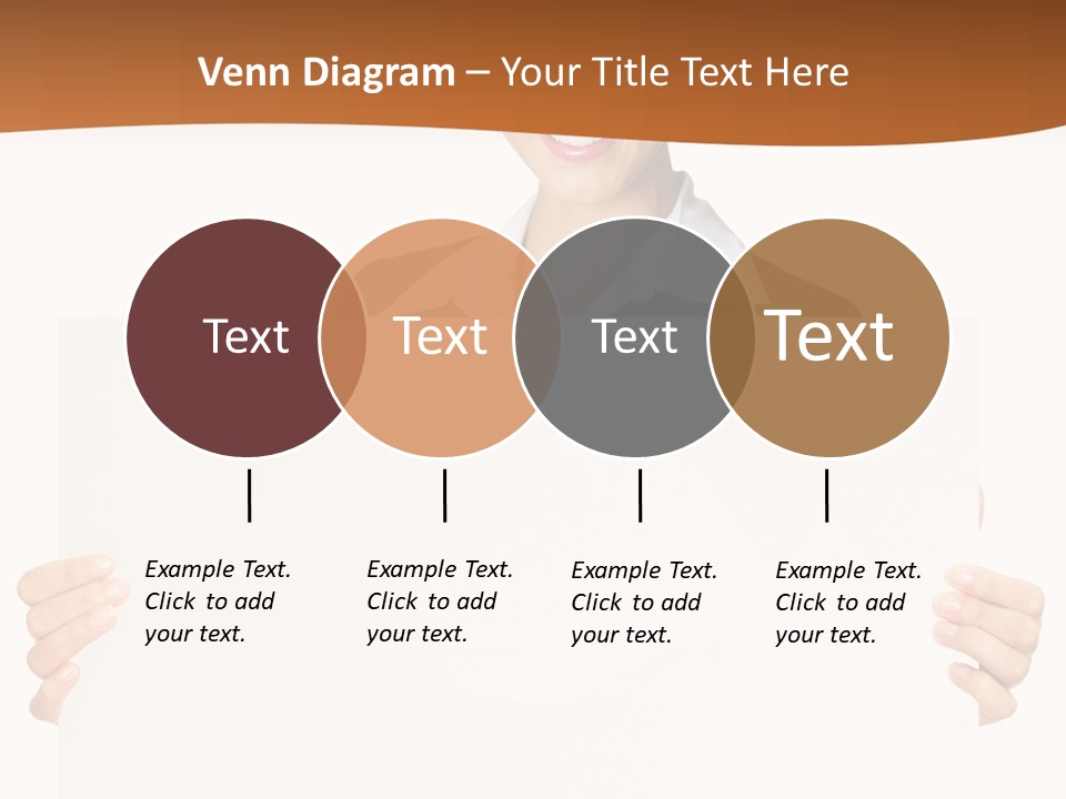 Card Person Happy PowerPoint Template