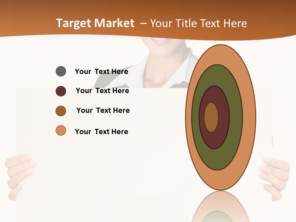 Card Person Happy PowerPoint Template