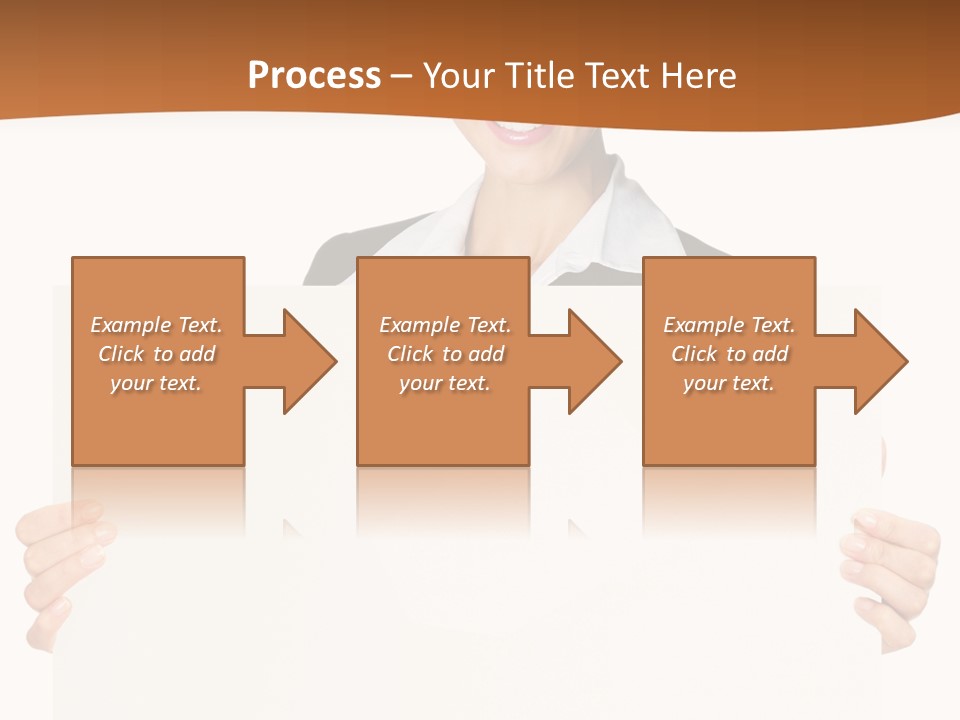 Card Person Happy PowerPoint Template