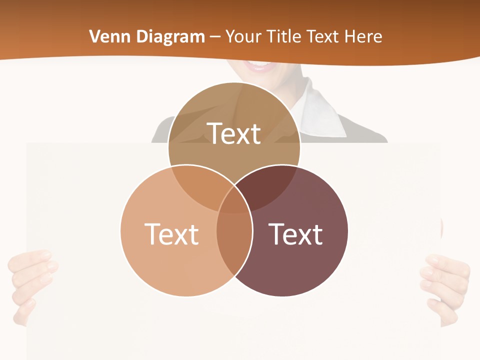 Card Person Happy PowerPoint Template