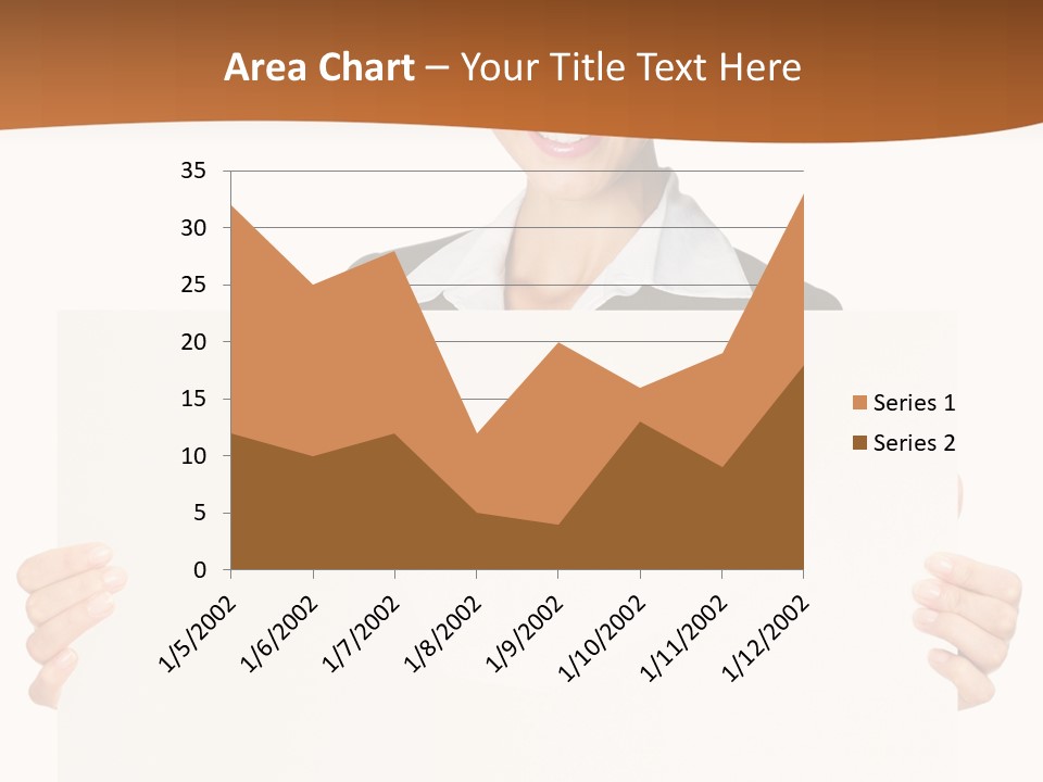 Card Person Happy PowerPoint Template