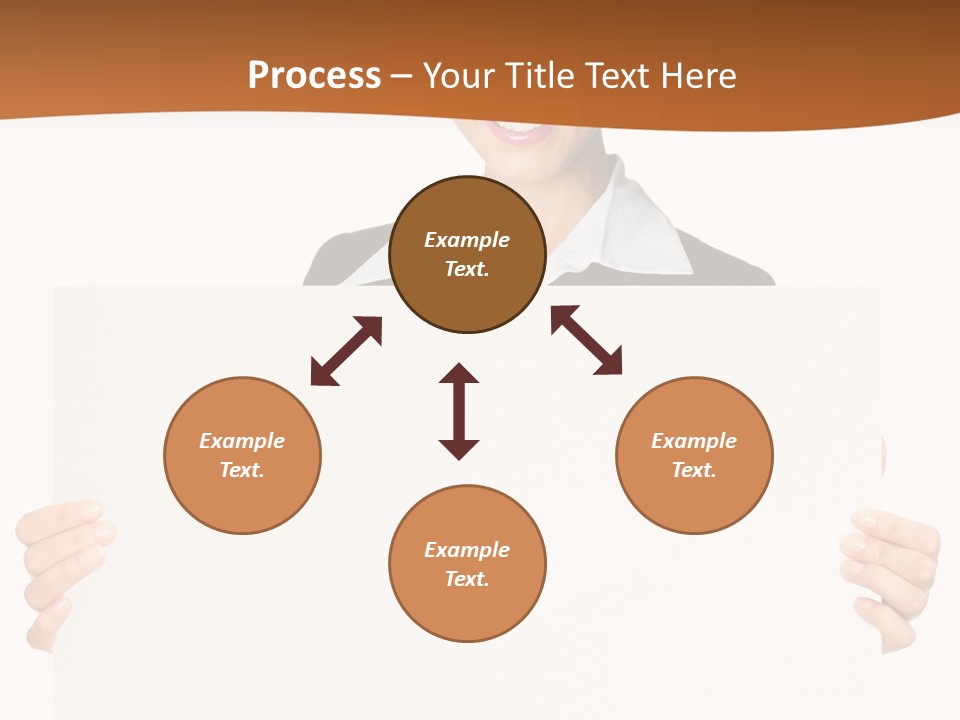 Card Person Happy PowerPoint Template