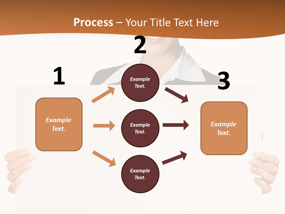 Card Person Happy PowerPoint Template