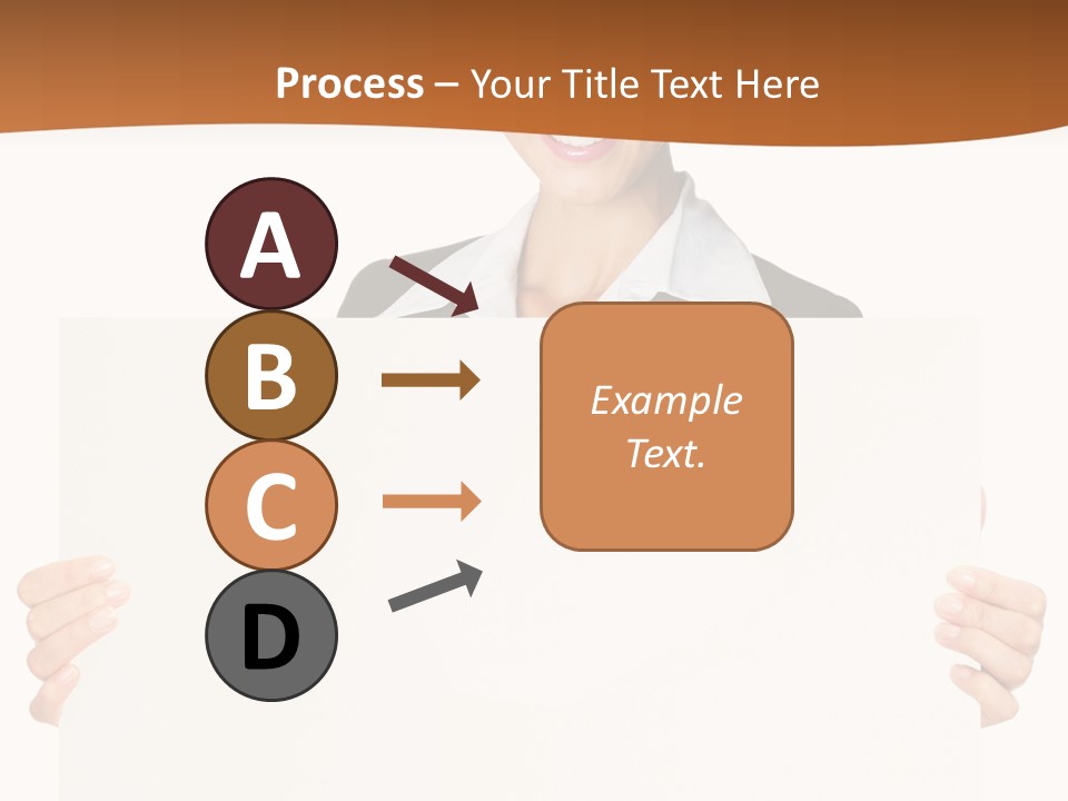Card Person Happy PowerPoint Template