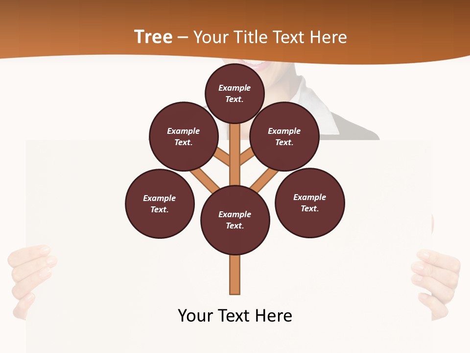 Card Person Happy PowerPoint Template