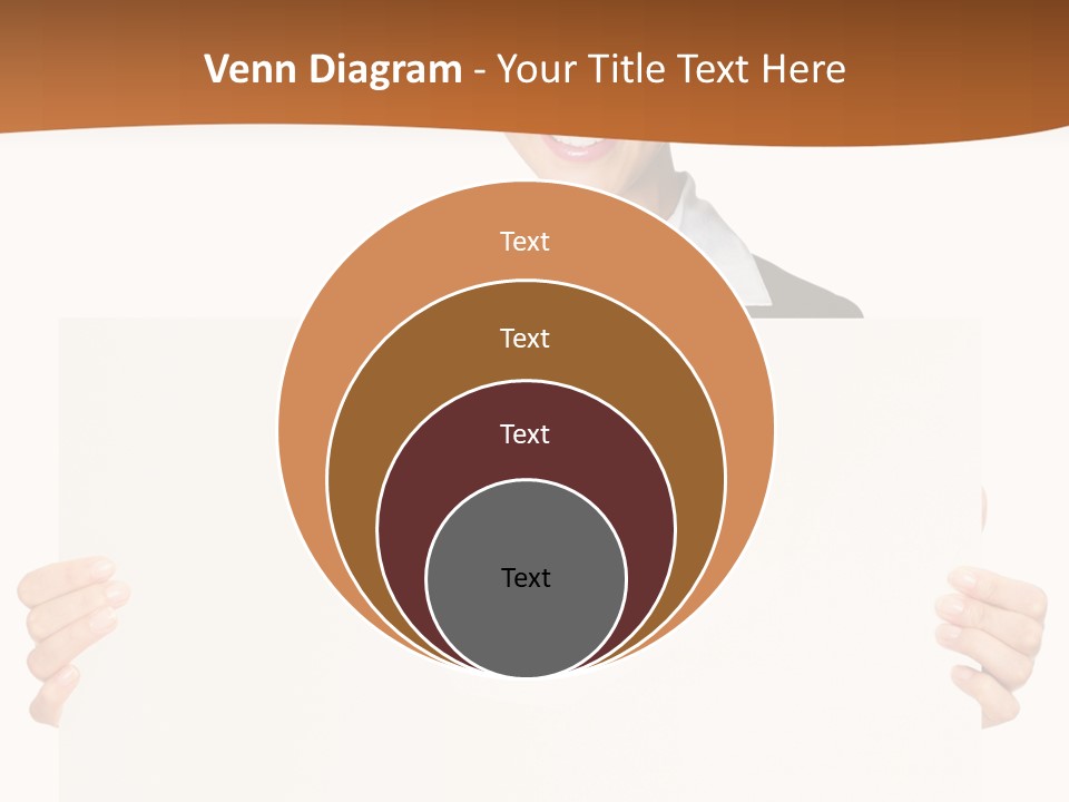 Card Person Happy PowerPoint Template