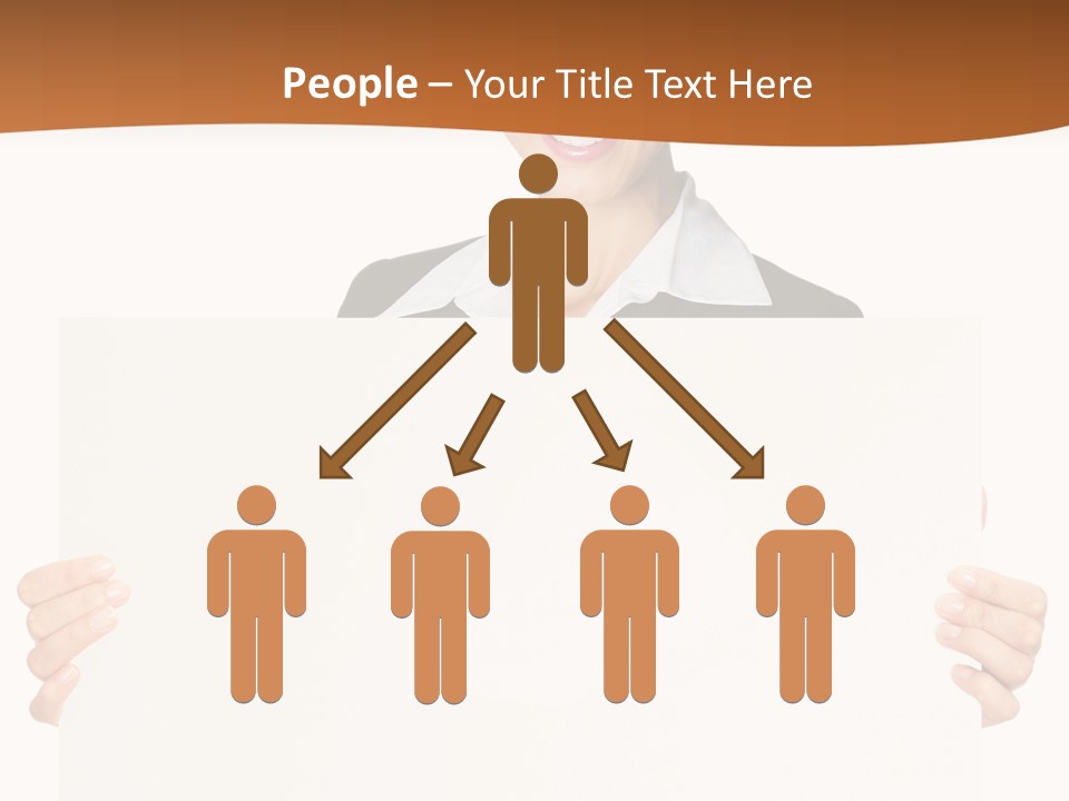 Card Person Happy PowerPoint Template