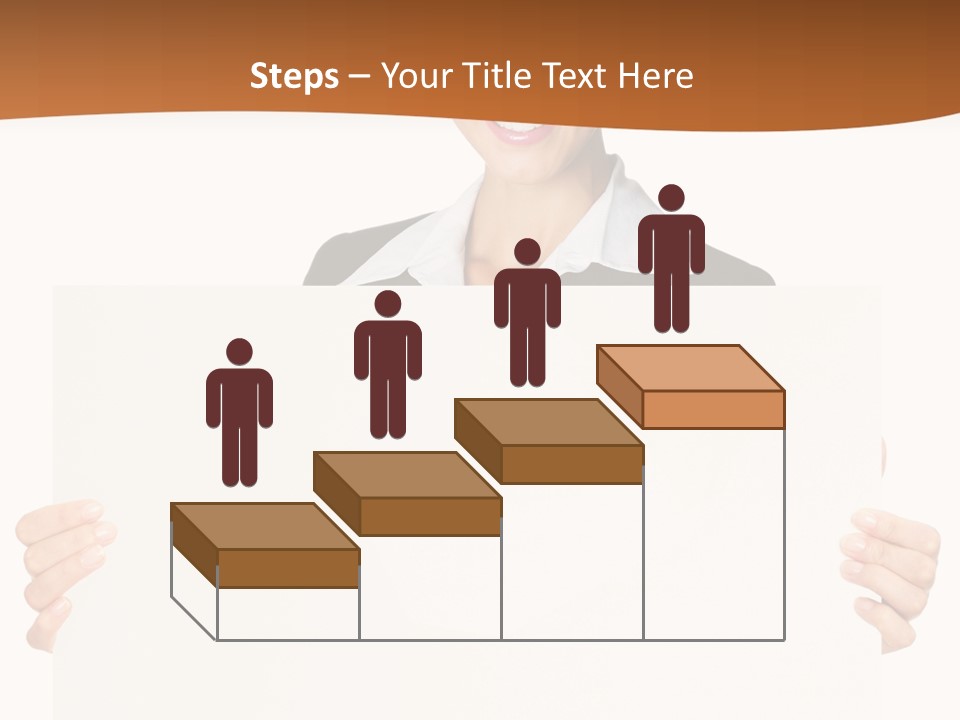 Card Person Happy PowerPoint Template