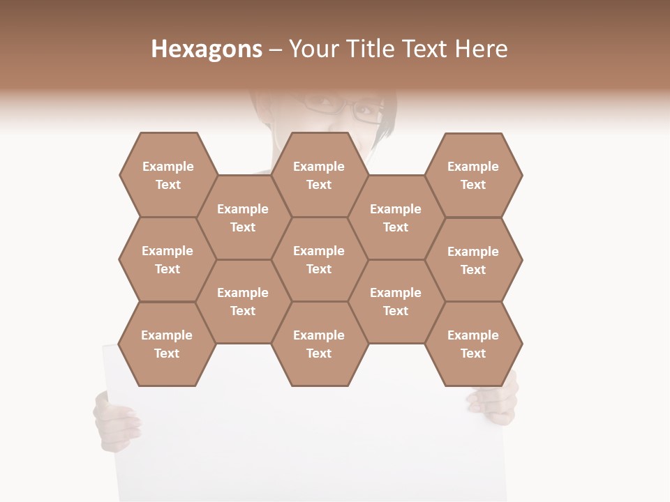 Adult Businesspeople Girl PowerPoint Template