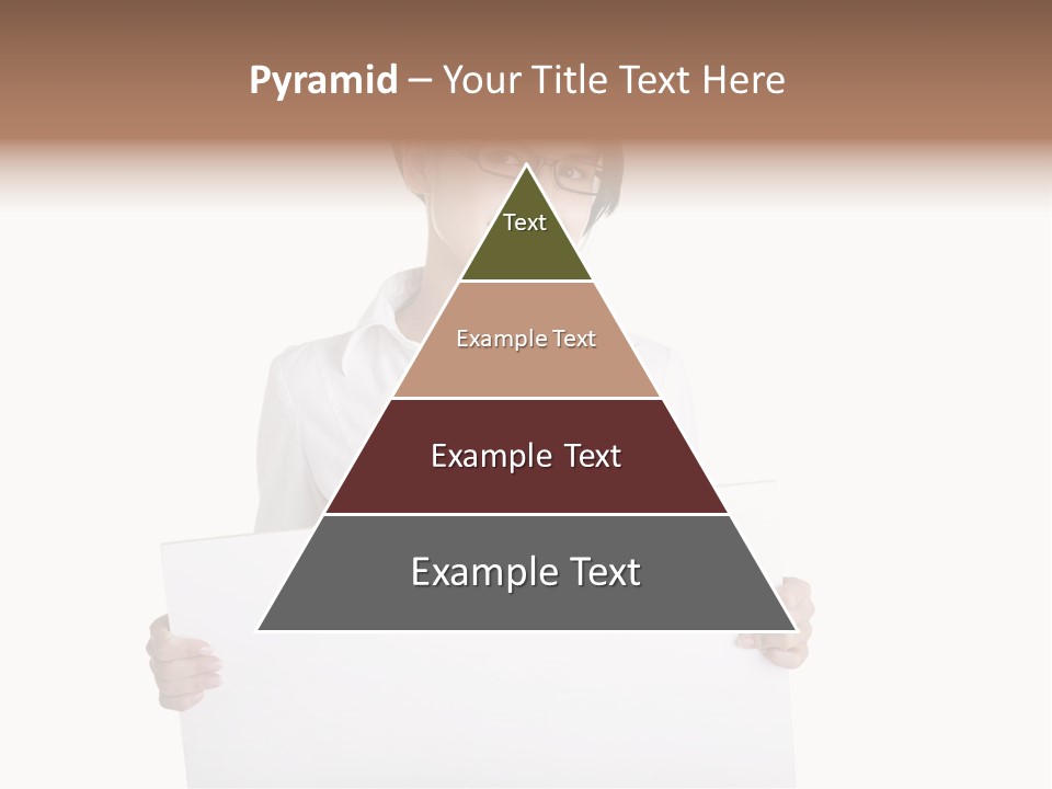 Adult Businesspeople Girl PowerPoint Template