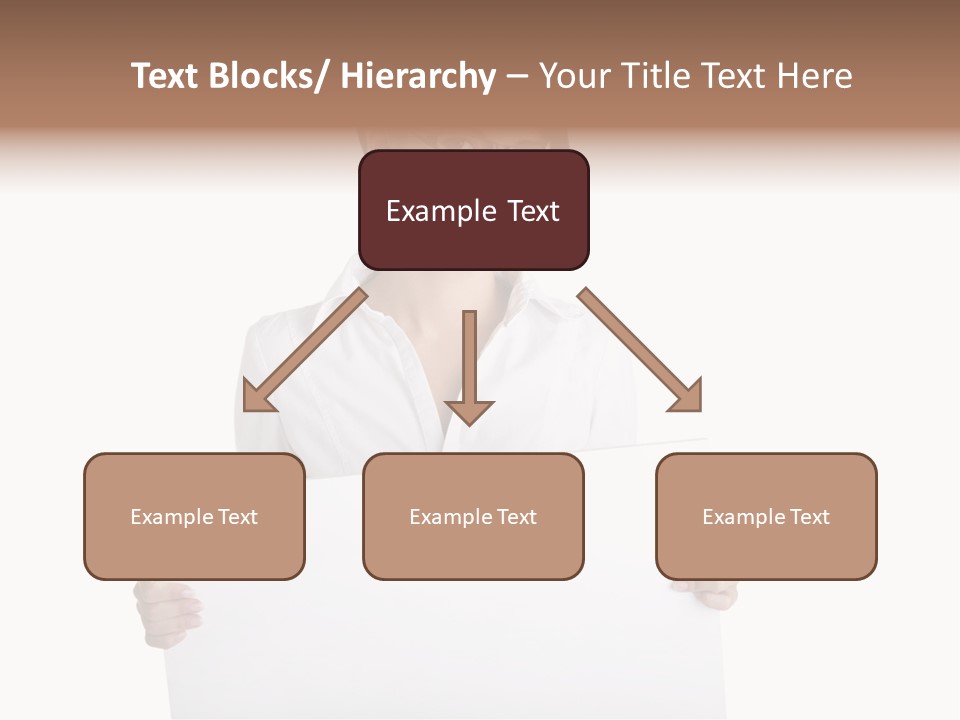 Adult Businesspeople Girl PowerPoint Template