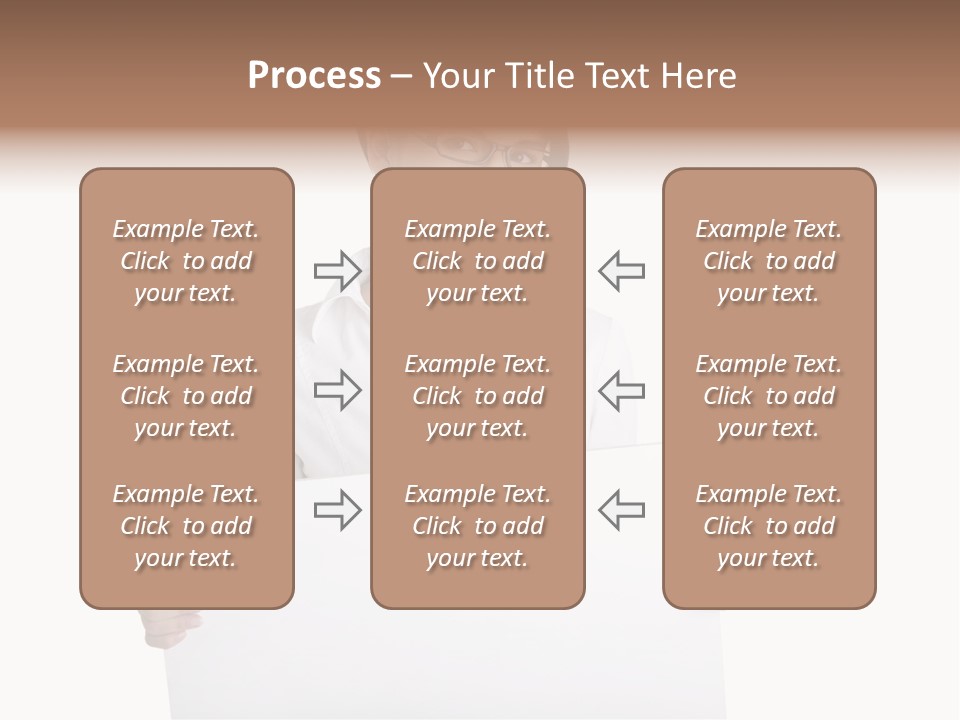 Adult Businesspeople Girl PowerPoint Template