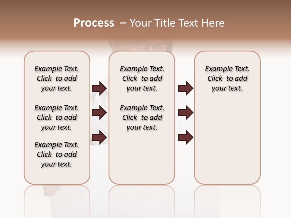 Adult Businesspeople Girl PowerPoint Template