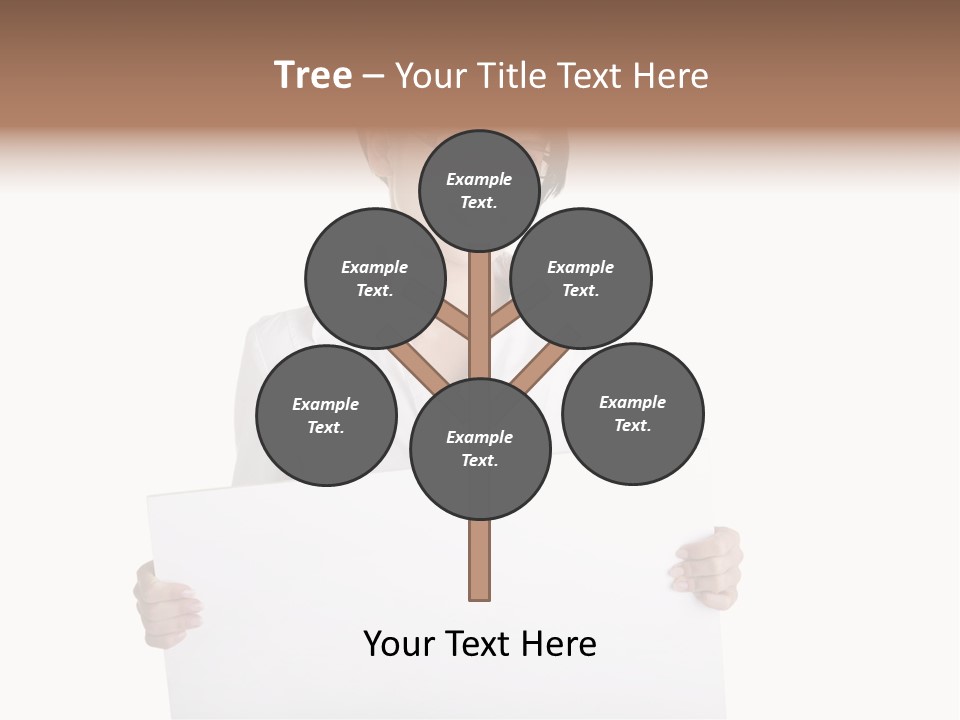 Adult Businesspeople Girl PowerPoint Template