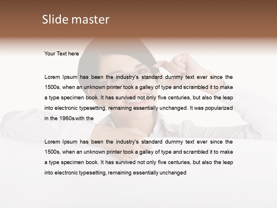 Businesspeople People Board PowerPoint Template