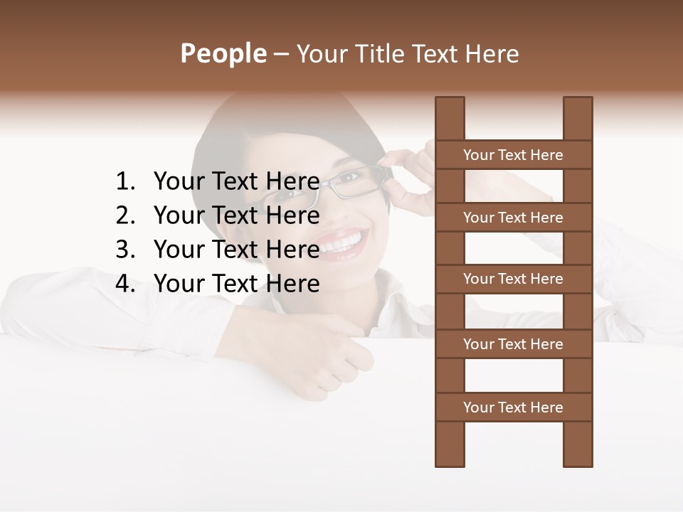 Businesspeople People Board PowerPoint Template