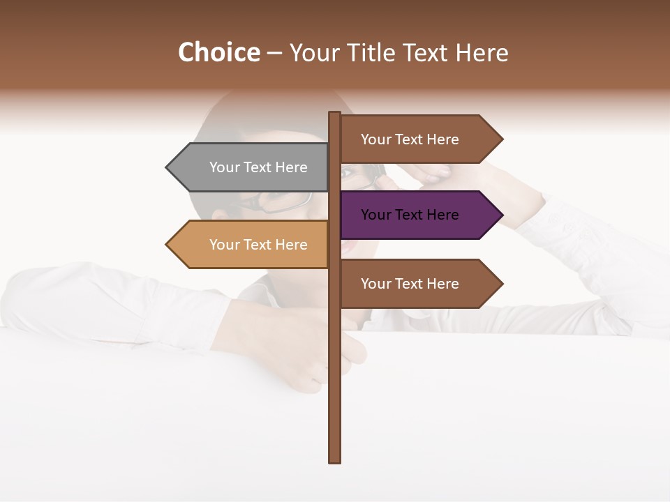 Businesspeople People Board PowerPoint Template