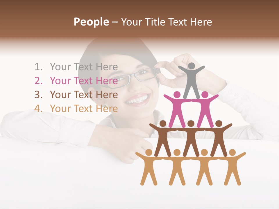 Businesspeople People Board PowerPoint Template
