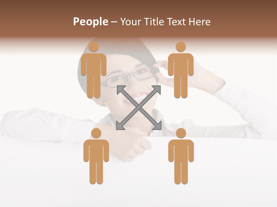 Businesspeople People Board PowerPoint Template