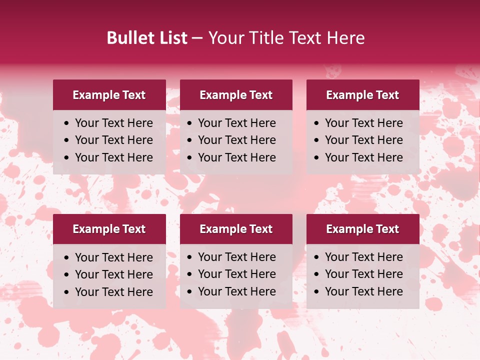 Pack Macabre Drop PowerPoint Template