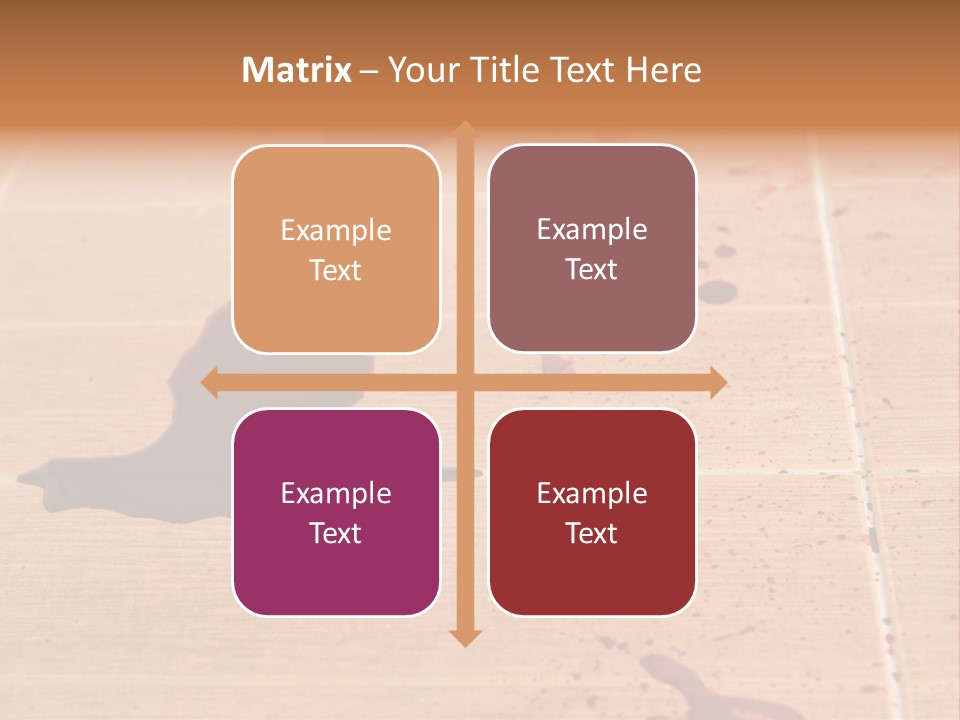 Brush Design Horror PowerPoint Template