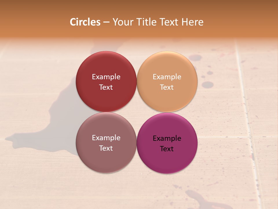 Brush Design Horror PowerPoint Template