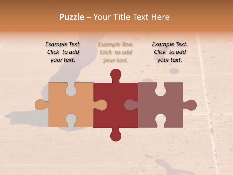 Brush Design Horror PowerPoint Template