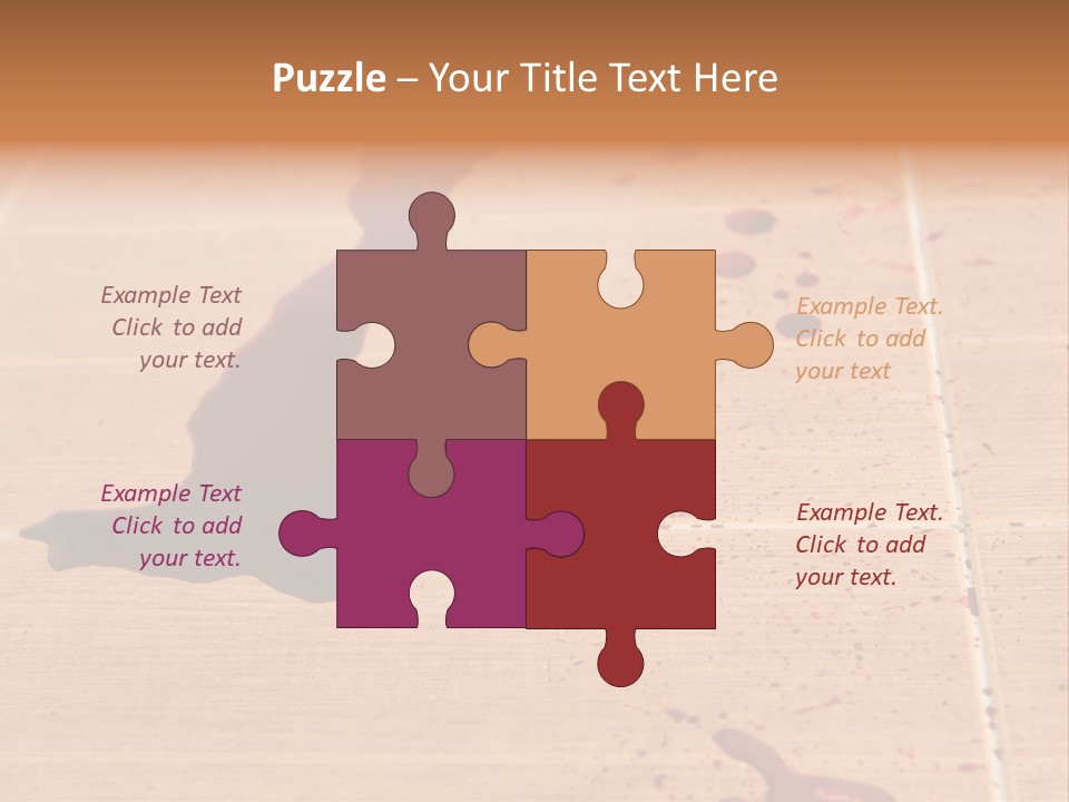 Brush Design Horror PowerPoint Template