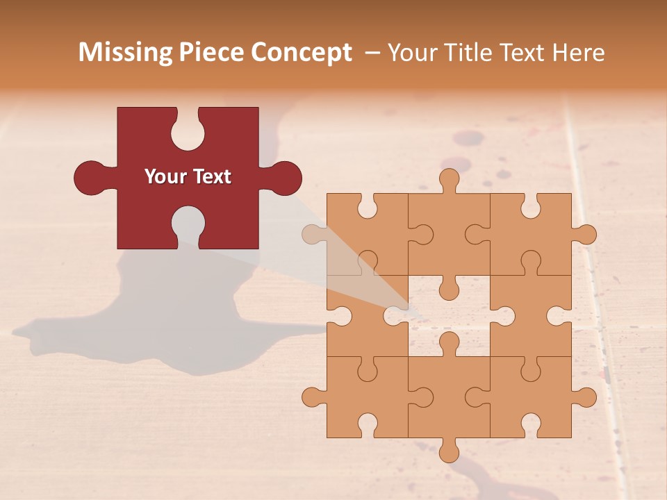 Brush Design Horror PowerPoint Template