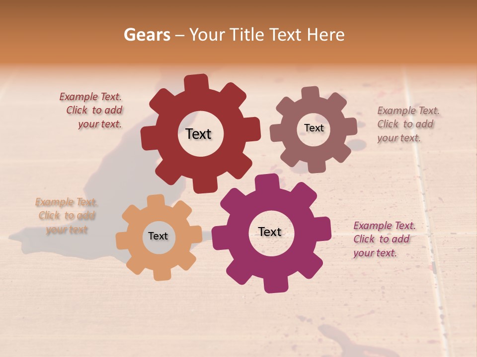 Brush Design Horror PowerPoint Template