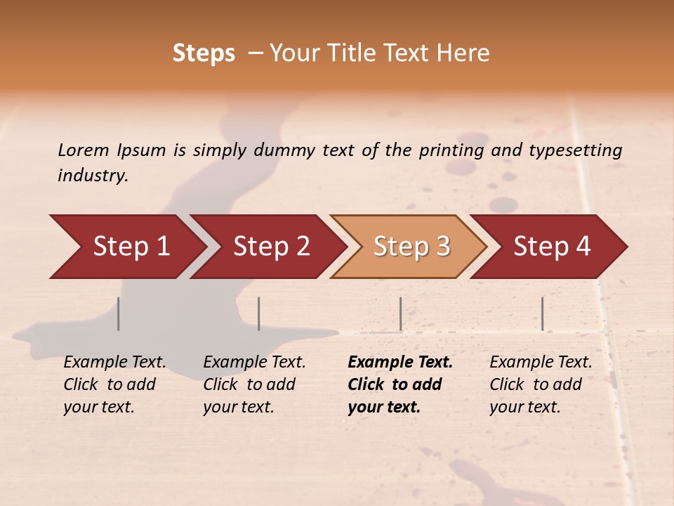 Brush Design Horror PowerPoint Template