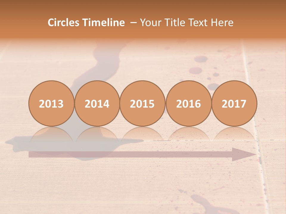 Brush Design Horror PowerPoint Template