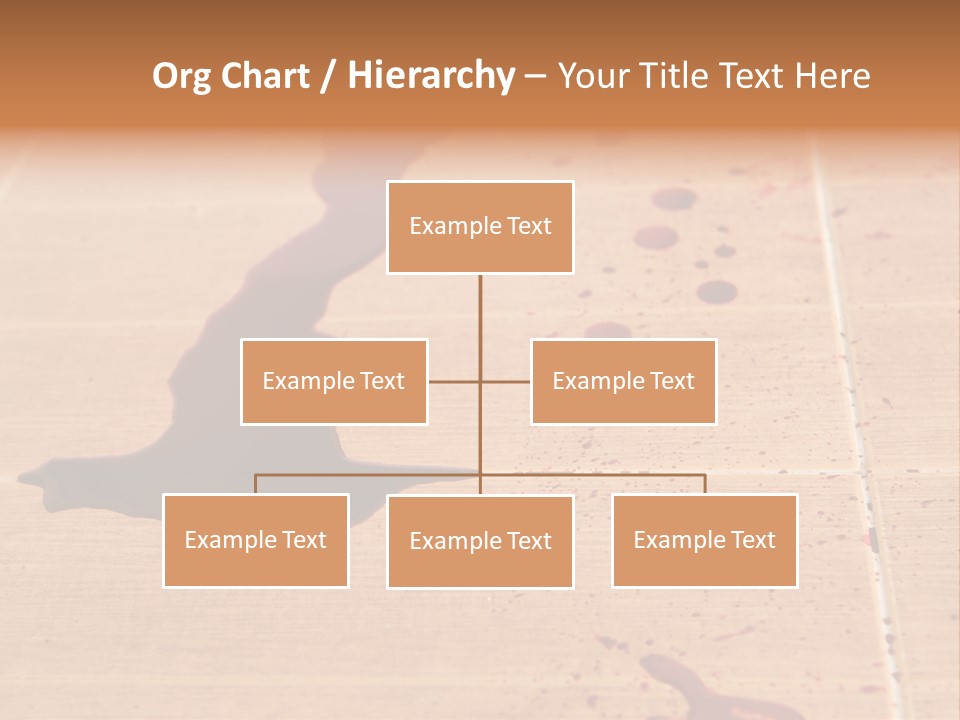 Brush Design Horror PowerPoint Template