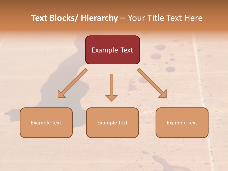 Brush Design Horror PowerPoint Template