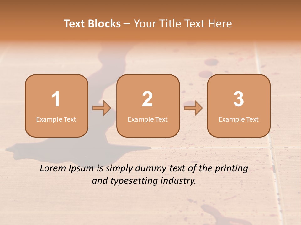 Brush Design Horror PowerPoint Template