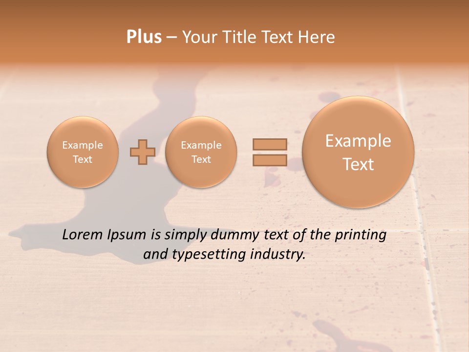 Brush Design Horror PowerPoint Template