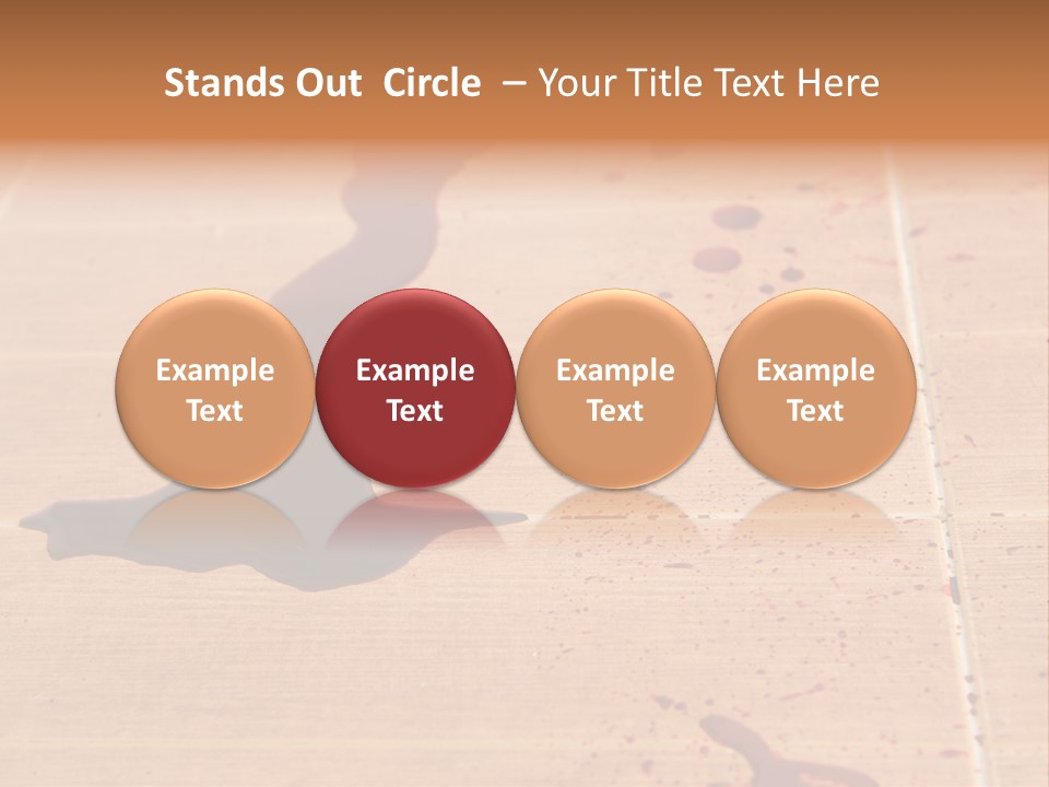 Brush Design Horror PowerPoint Template