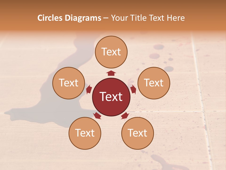 Brush Design Horror PowerPoint Template